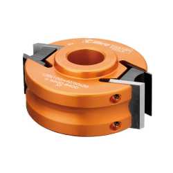 Cutter head with limiters, D=100X40X30 (ALU). Ideal for precision cutting with adjustable limiters for accuracy. High-quality aluminum construction designed for durability.