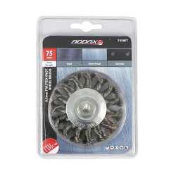 Drill Twist Wire wheel brishes are available as part of Akord Group's wide range of abrasive products.